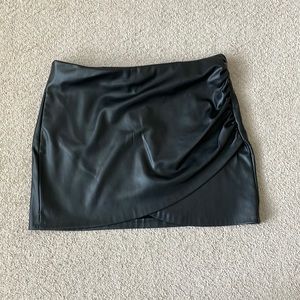 Zara Leather Skirt